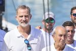01-08-2022 King Felipe at the Real Club Nautico during the 40th Copa del Rey Mapfre Sailing Cup - Day 1 in Palma de Mallorca.

No Spain

© PPE/Thorton