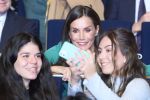 20-02-2024 Salamanca Queen Letizia, during a selfie, attended the Talent Tour 2024 of the Princess Girona foundation in Zamora, Salamanca.
Presentation of the city of Spanish project and the exhibition of the legacy of Carmen Martin Gaite and the proclamation act of the Art 2024 award.

No Spain

© PPE/Thorton