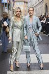 25-02-2024 Milan Lady Kitty Spencer and Lady Amalia Spencer (Princess Diana's nieces) attends Armani Fashion show during Milan Fashion Week women collection fall winter 2024-2025. Milan (Italy).

© PPE/ddp/abaca/Marco Piovanotto