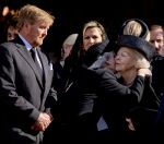 16-01-2023 Greece Queen Maxima, King Willem-Alexander and Princess Beatrix and Princess Benedikte at the funeral of former King Constantine II at the Metropolis Cathedral of Athen and burried near the graves of his ancestrors at the Tatoi former royal palace
Greece former King Constantine II died at the age of 82 on 10 January 2023. 

© PPE/Nieboer  