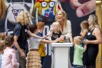 06-07-2022 Rotterdam Queen Maxima visited, on the occasion of the launch campaign Marble myopia out of the world, the Erasmus MC in Rotterdam.

© PPE/pool/rpe/van Emst