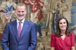 18-07-2022 Madrid Queen Letizia and King Felipe during the national extraordinary sports 2019 and 2020 awards at the El Pardo palace in Madrid.

No Spain

© PPE/Thorton