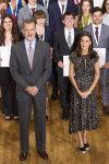 20-07-2022 Madrid Queen Letizia and King Felipe during the La Caixa foundation scholarships at the Caixaforum in Madrid.

No Spain

© PPE/Thorton