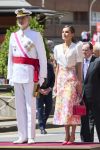 03-06-2023 Madrid Queen Letizia and King Felipe during the armed forces day 2023 at the Glorieta Gonzalo Gallas in Granada.

No Spain

© PPE/Thorton