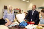 07-06-2023 Norway Prince Haakon and Princess Mette-Marit visited the sisters in business in Slemmestad.

© PPE/ddp/stella/Gulliksrud