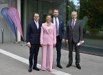 26-05-2023 Sweden Princess Victoria and Prince Daniel and Johan Trouve, Sten Tolgfors visited the West Swedish Chamber of Commerce in Gothenburg.

© PPE/ddp/stella/holl