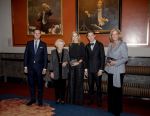 25-11-2022 Amsterdam Queen Maxima and Princess Beatrix with Dominik Winterling, directievoorzitter Concertgebouworkest and Dorothee van Vredenburch, voorzitter Stichtingsbestuur Concertgebouworkest attend the concert by the Royal Concertgebouw Orchestra conducted by its artistic partner and future chief conductor Klaus Makela in the Concertgebouw in Amsterdam.

© PPE/Nieboer  