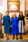 28-11-2022 London In this handout photo from the Queen Rania her office, Jordan queen, Britain Queen Consort Camilla and Crown Princess Mary of Denmark pose for a picture at the royal residence of Clarence House in London.

© Royal Hashemite Court by PPE/Nieboer

HANDOUT EDITORIAL USE ONLY - NO SALES - MANDITORY CREDIT

Please note: Fees charged by ppe agency hand out images are for ppe agency services only, and do not, nor are they intended to, convey to the user any ownership of Copyright or License in the material.
PPE agency does not claim any ownership including but not limited to Copyright or License in the attached material. By publishing this material you expressly agree to indemnify and to hold ppe agency and its employees harmless from any loss, claims, damages, demands, expenses (including legal fees), or any causes of action or allegation against ppe agency arising out of or connected in any way with publication of the material