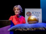 20-09-2023 Meervaart Princess Margriet attend the opening of the 6th International Conference for Perianaesthesia Nurses (ICPAN) in the Meervaart theater in Amsterdam.
The conference was entitled 'The world starts outside your comfort zone'.

© PPE/Nieboer