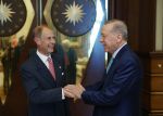 27-09-2023 Turkish President Recep Tayyip Erdogan meets with Duke of Edinburgh, Prince Edward in Ankara, Turkye.

© PPE/ddp/abaca/anadolu/Mustafa Kamaci
